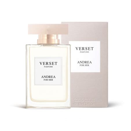 verset andrea for her perfume